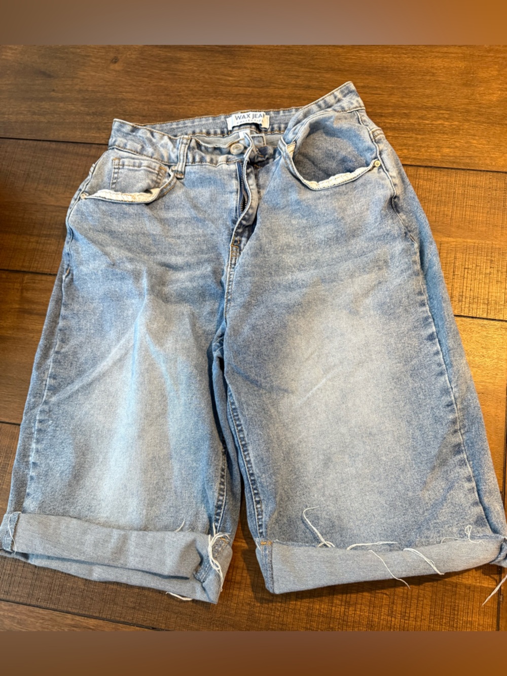 Wax Jean Light Blue Straight Leg Jeans